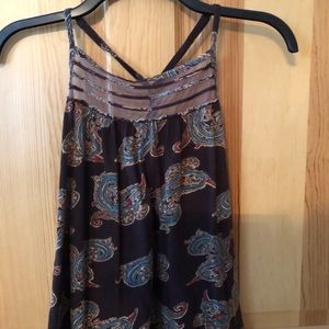 100% cotton spaghetti strap tank top size M